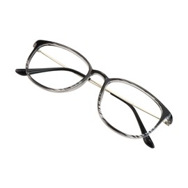 VisionGlobal Blue Light Blocking Glasses for Computer Reading or Gaming, UV 400 Anti Glare Lenses Help Reduce Eye Strain and Fatigue, Men and Women Frame x3.25 Magnification