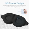 Tisoloow Sleep Mask - Total Blackout 3D Sleeping Mask, Soft