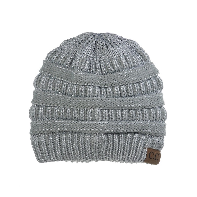 Beanie de punto de punto suave cálido de moda