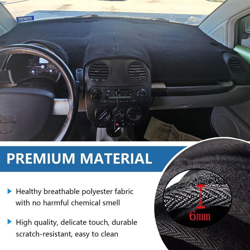 IIKSDII Dash Cover for Dashboard Cover Mat for Honda HR-V