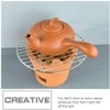 HEMOTON Stainless Steel Barbecue Round BBQ Grill Net/Mesh/Rack/Grate/Steam Mesh Cooking
