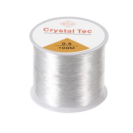 0.5 mm Bracelet String 100m String Bracelet Beading Thread Elastic Cord Elastic Bracelet String for Bracelets Making and Beading and Jewelry Making