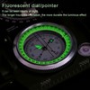 Compass Multifunctional Accurate Waterproof Hand Held Metal Compass for Hiking