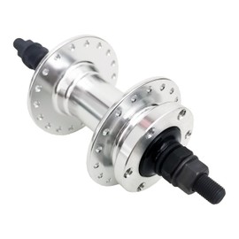 DONSP1986 Bicycle Wheel Part Bicycle Rear Hub 36 Hole, Disc Brake Wheel Hub, Rear Width 135mm, Aluminum Alloy Bike Hub (Silver)