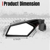 A & UTV PRO Maverick X3 Side Mirrors with Led