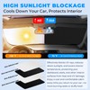 Windshield Sun Shade Compatible with Chevy Traverse 2018-2024 Accessories, Foldable