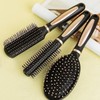 Versatile Hair Brush & Comb Set for Detangling, Volume, and Styling 01. Oval Cushion Comb/free 2ea