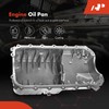 A-Premium Engine Oil Pan Sump with Drain Plug Compatible with