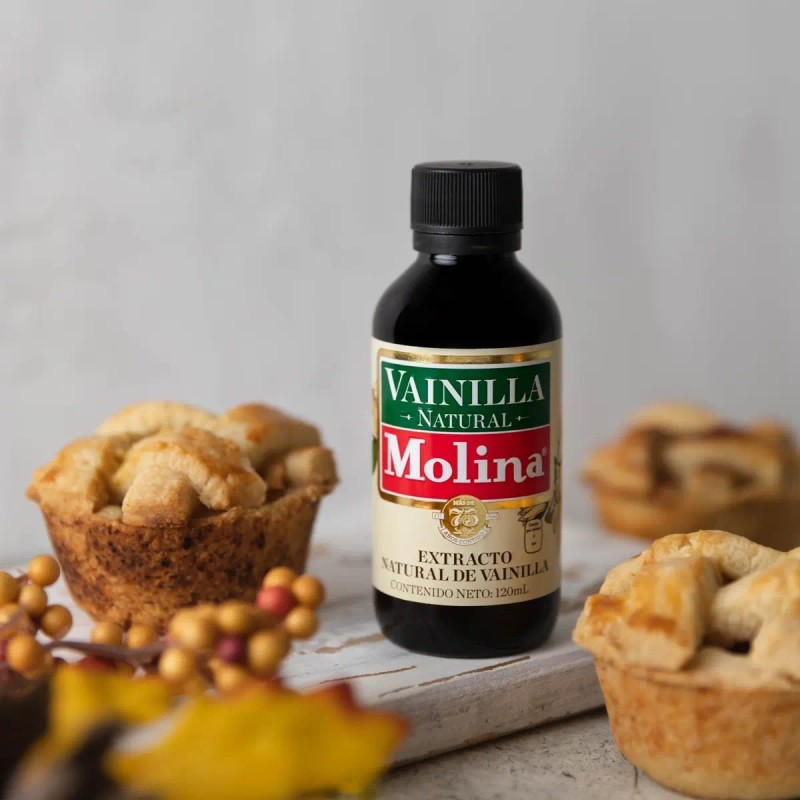 Extracto Natural Vainilla Molina Bote 120 Líquida Kosher Repostería Fina