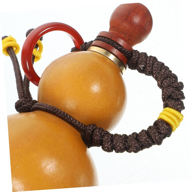 JECOMPRIS Natural Feng Shui Gourd Decoration Pendant for Car Interior