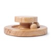 New Living Bamboo Cat Toy, Ball and Track, Turntable and