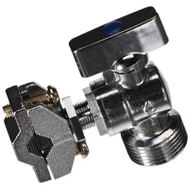 BT SELECTION Chrome-Plated Self-Cutting Tap with 1/4 Inch Spherical Shaper, 16-10 mm Copper, Diameter: 20x27 (3/4 Inch)