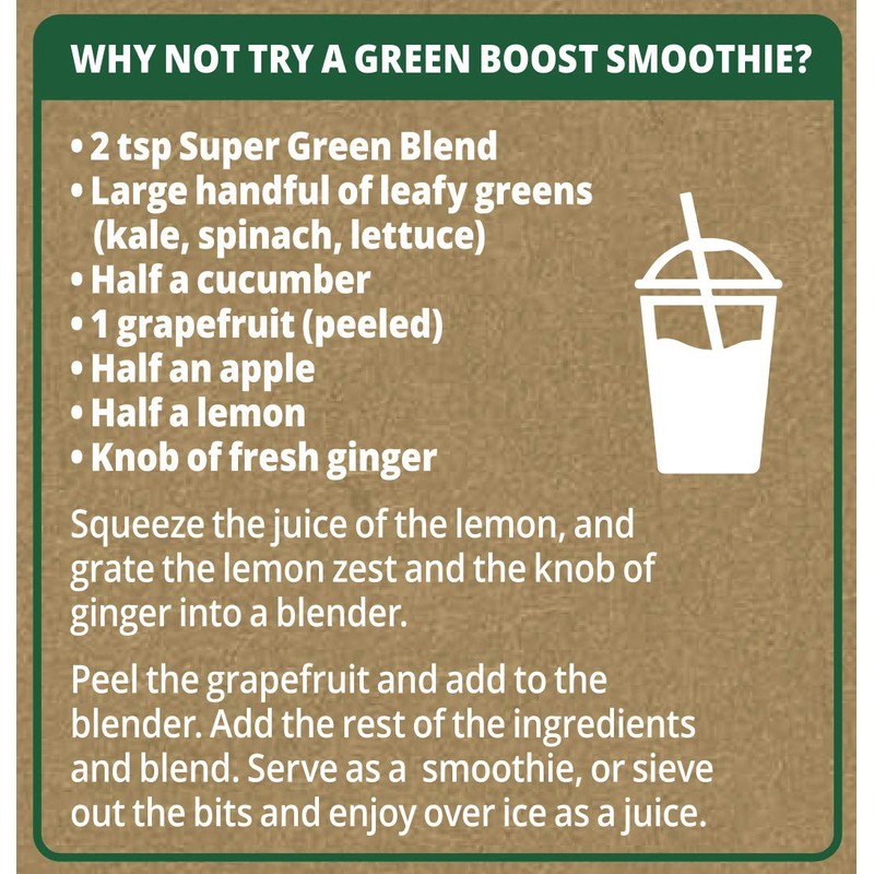 Green Origins Organic Super Green Blend Powder 100g