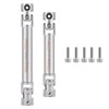 Que-T 2pcs/Set RC Driveshafts Stainless Steel Drive Shafts for RedCat