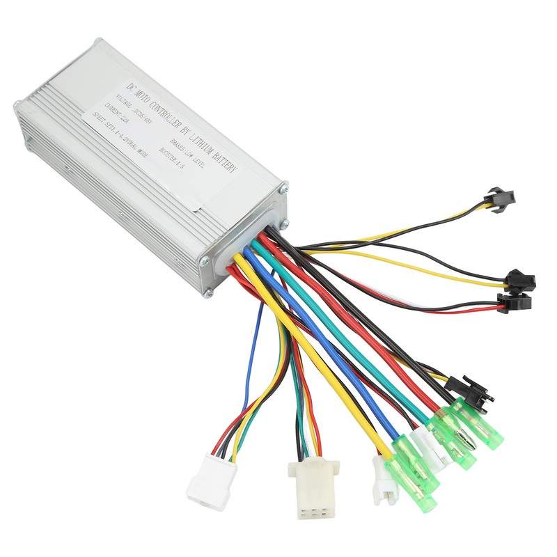 Electric Cycle Brushless Square Wave Controller with Lamp Wire for