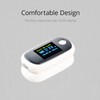 Fingertip Pulse Oximeter PVC Accurate Fast Spo2 Reading Rechargeable Portable