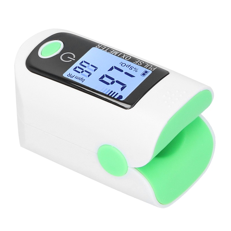 Fingertip Pulse Oximeter Blood Oxygen Saturation Monitor Heart Rate Meter