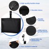 Yexcend 4 Packs Boat Cover Sand Bag Mooring Kit, 600D