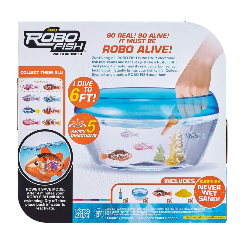 Robo Fish 7126 Robo FishFish Robotic Toy Pet, Playset, Fish