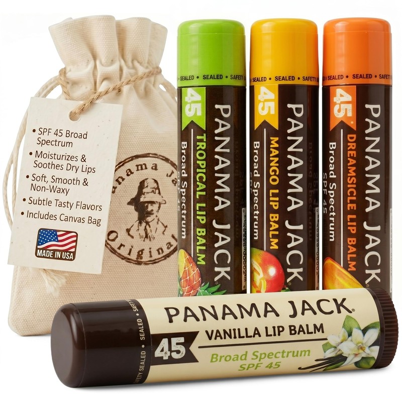 Panama Jack Bálsamo Labial Protector Solar - Spf 45, Paquete