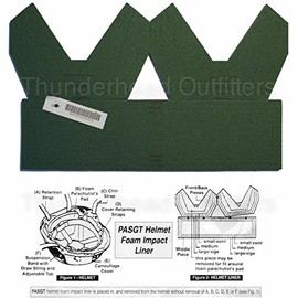 PASGT Helmet Foam Impact Liner by US Army