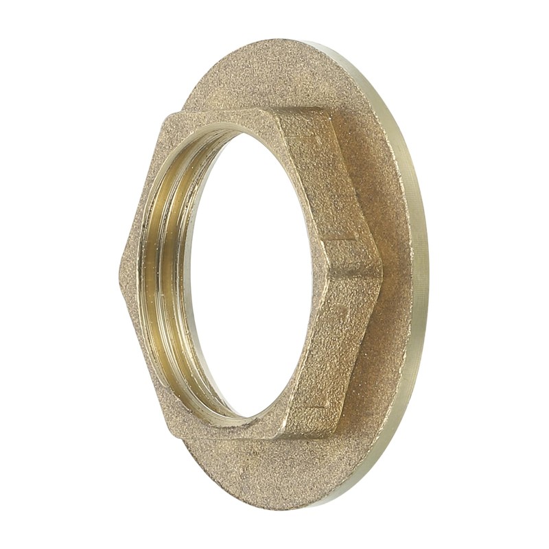 uxcell G3/4 Pipe Fitting Hex Flange Lock Nut Locknut Female