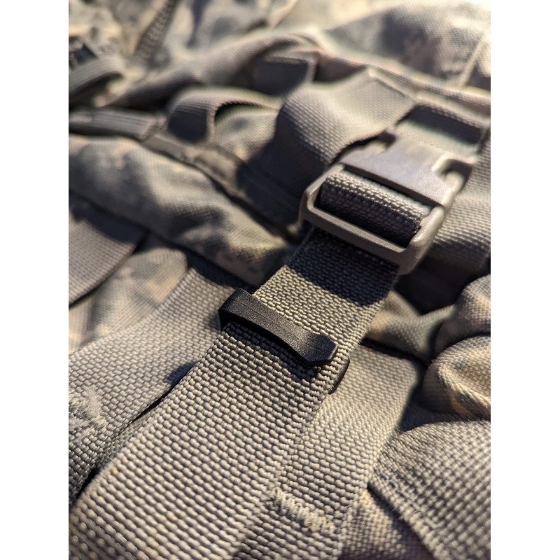 HANKS SURPLUS Heavy Duty Reusable Molle Backpack Webbing Strap Fastening