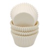 Mombake Premium White Greaseproof Cupcake Cases Muffin Paper Baking Cups