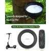 RidTianTek 10x2.30-6.5 Tire 10 Inch Tubeless Tire for NIU KQi2