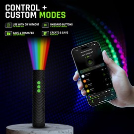 Ants on a Melon RGB Critter BT- First-Ever Light Painting LED Flashlight for Photography | 16M Colors, Bluetooth App-Operated