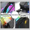 Gaming Mouse 2.4G Wireless Bluetooth Wired USB Transparent 3 Mode