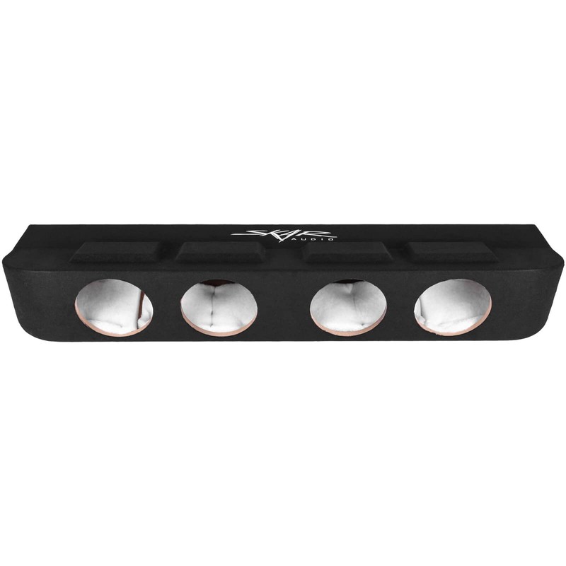 Skar Audio Quad 8" Ported Subwoofer Enclosure Compatible with 2015-2025
