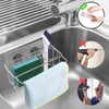 UpTuoLi Kitchen Sink Holder for Sponges, Scrubbers, Soap, Bathroom, Sponge