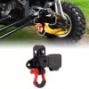 WSAYS Rear 2" Trailer Hitch Receiver w/3/4" D-ring For Can