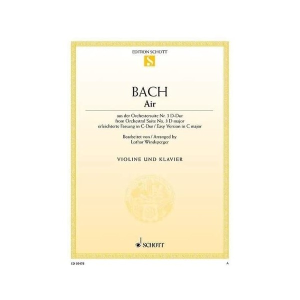 Air: from the Orchestral Suite No. 3 in D major
