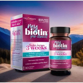 Unbranded My Biotin ProClinical MyBiotin Increases Hair Density Reduce Wrinkles, 30 Caps