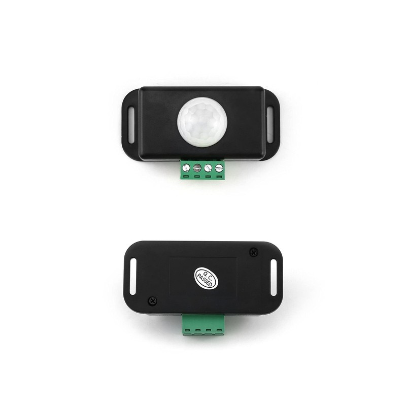 QWORK Motion Sensor LED Switch with Timer Function for 12V