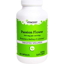 Vitacost Passion Flower - 700 mg per Serving - 300 Capsules