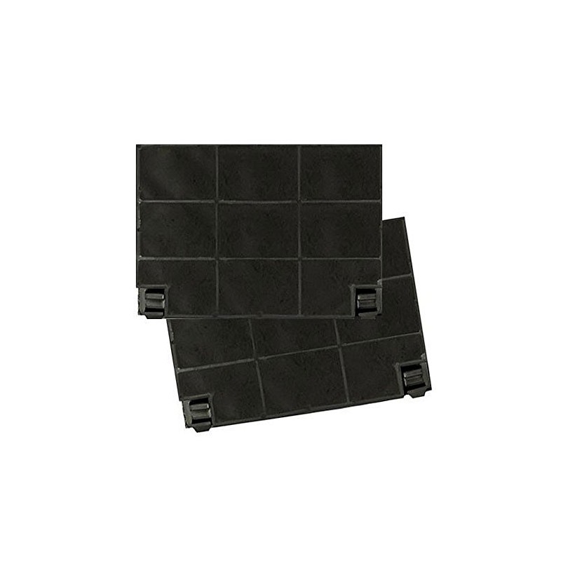 2 x Activated Carbon Filters for Bauknecht, Zanker, Zanussi, Beko