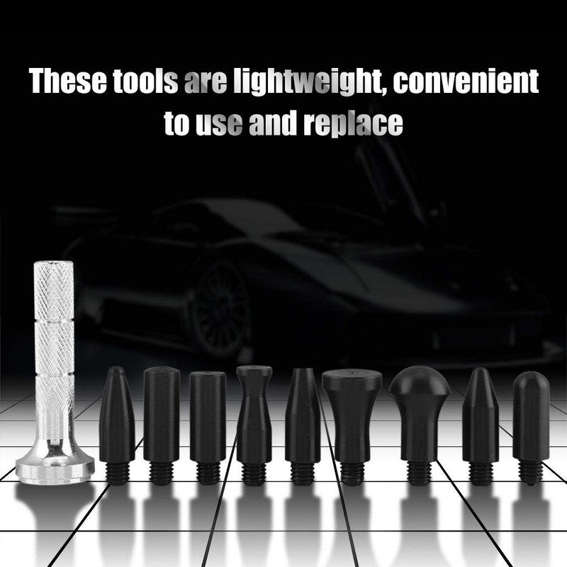 ASHATA Dent Repair, Car Dent Repair Tool Set, Car Body,