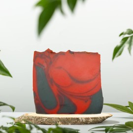 Dragon's Blood Soap, Shower Soap, Vegan, Palm Oil-Free, Handmade Natural Soap by Kleine Auszeit Manufaktur