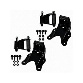 Marketplace Auto Parts Rear Leaf Spring Shackle and Bracket Kit 2 Piece Set - Compatible with 1980-1996 Ford F-250