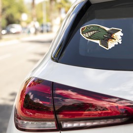 Nuclear Angry Rocket Bomb Army Military Car Bumper Window Sticker Decal Nuke Sticker Good for any Flat Surface Laptop Bumper Skateboard Luggage 6"X3" sb88