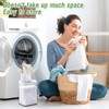 Waschpulver Aufbewahrungsbox Luftdichter Waschmittelspender 1100ml Waschmittelbox mit Messbecher Waschpulver Behälter