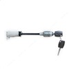 LoreenCar 1343577 Bonnet Lock Kit Metal 25.5 cm Long Bar