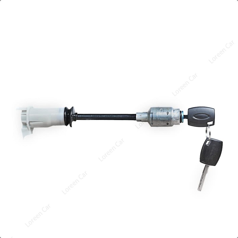 LoreenCar 1343577 Bonnet Lock Kit Metal 25.5 cm Long Bar