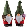 BWG Gonk 23cm Gnome Garden Ornament Figurines (Set of 2)