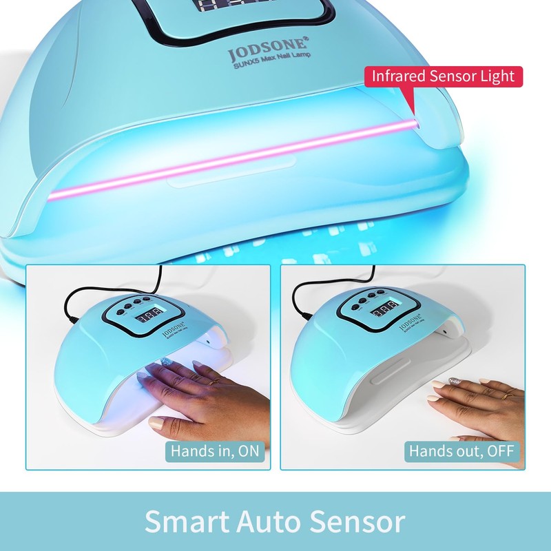 U V LED Nail Lamp Blue Gel Polish Nail Dryer
