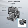SIRUI Field Monitor Bracket with Dual 1/4" Screws Mount, Swivel