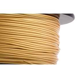 HATCHBOX 1.75mm Gold PLA 3D Printer Filament, 1 KG Spool, Dimensional Accuracy +/- 0.03 mm, 3D Printing Filament